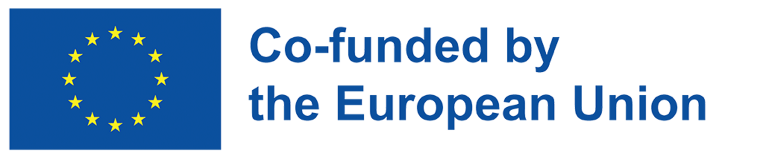 Logo und Schriftzug Co-funded by the European Union