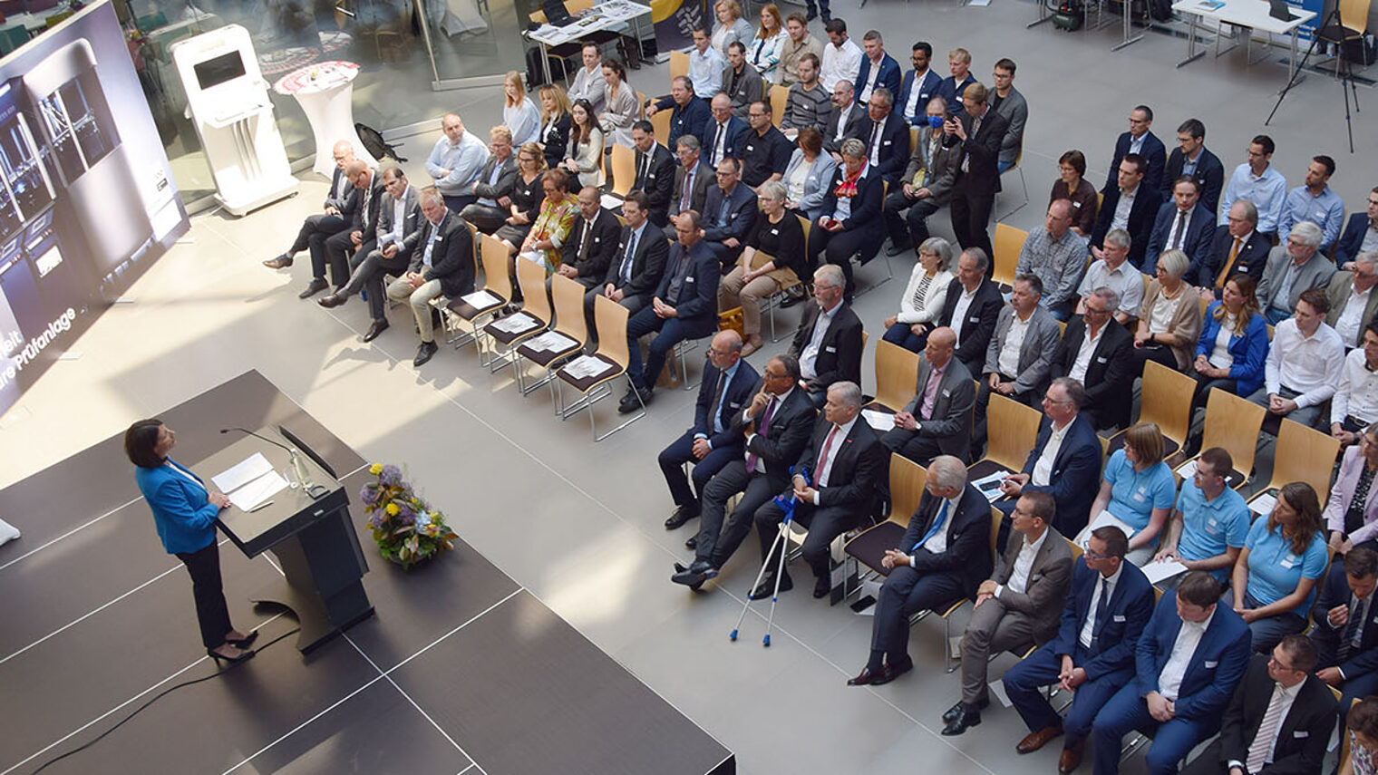 Die feierliche Veranstaltung zur Verleihung der Innovationspreise und Anerkennungen fand bei der Handwerkskammer Koblenz statt. 