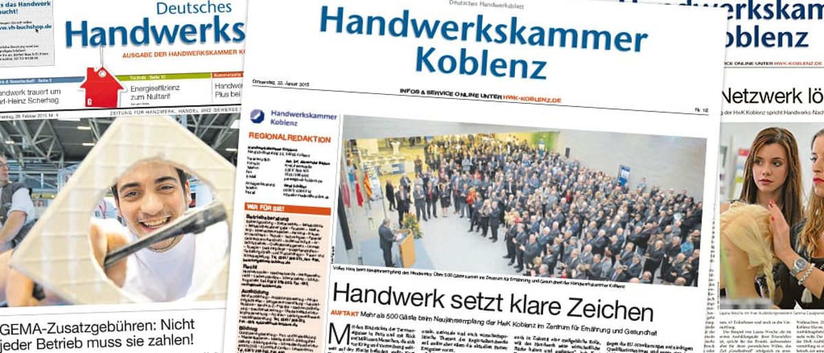 Deutsches Handwerksblatt Deutsches Handwerksblatt