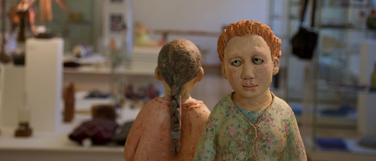 Keramik-Figuren von Beate Thiesmeyer aus Kaub Keramik-Figuren von Beate Thiesmeyer aus Kaub